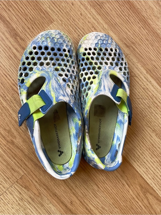 Vivo barefoot Other - Vivo Barefoot Kids Blue and Lime Ultra Bloom Shoes